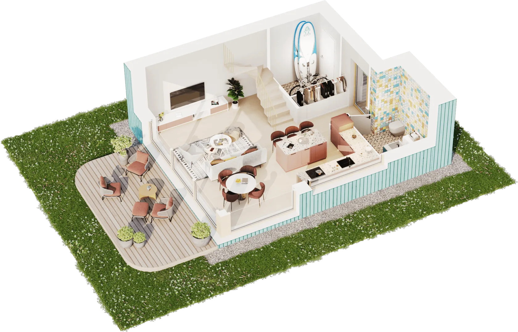 3d apart