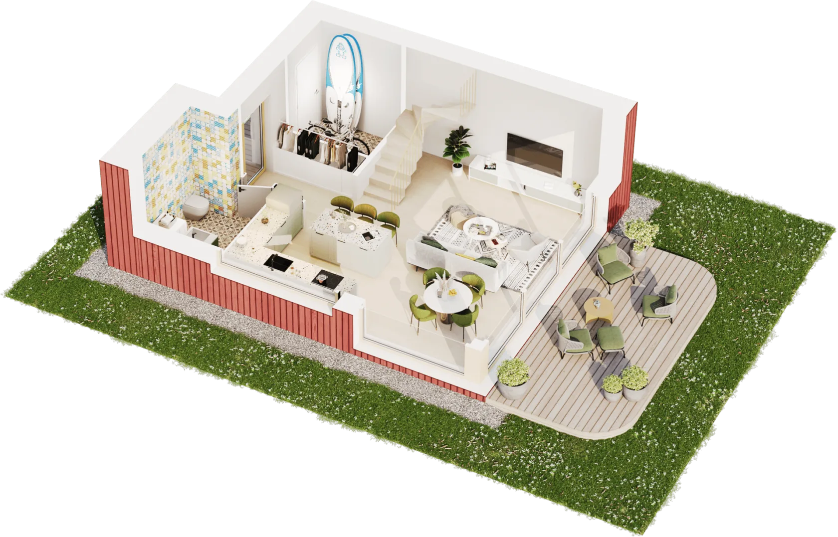3d apart