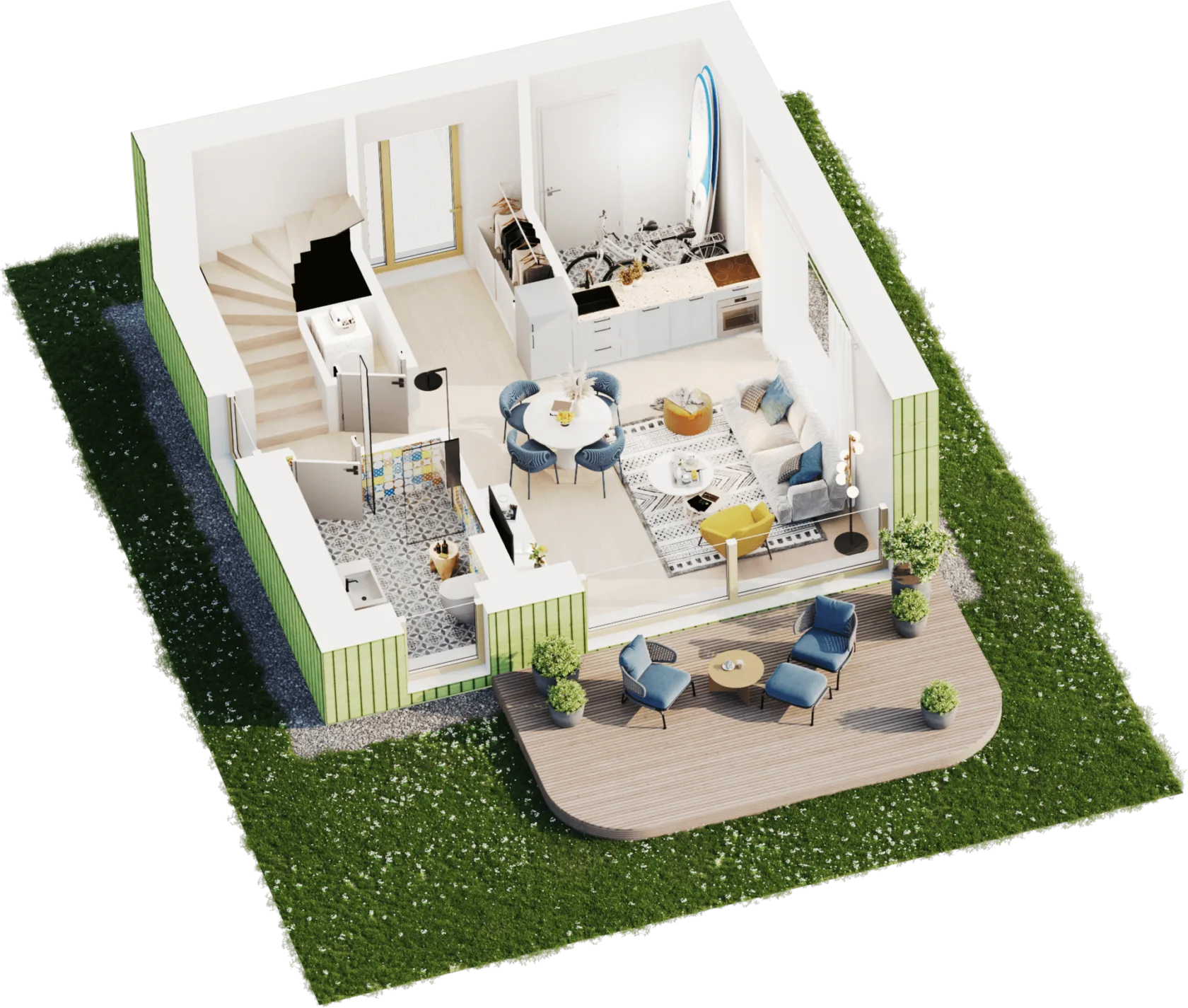 3d apart